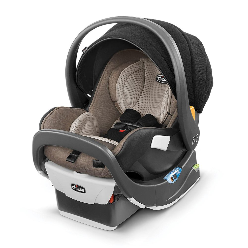 black infant car seat