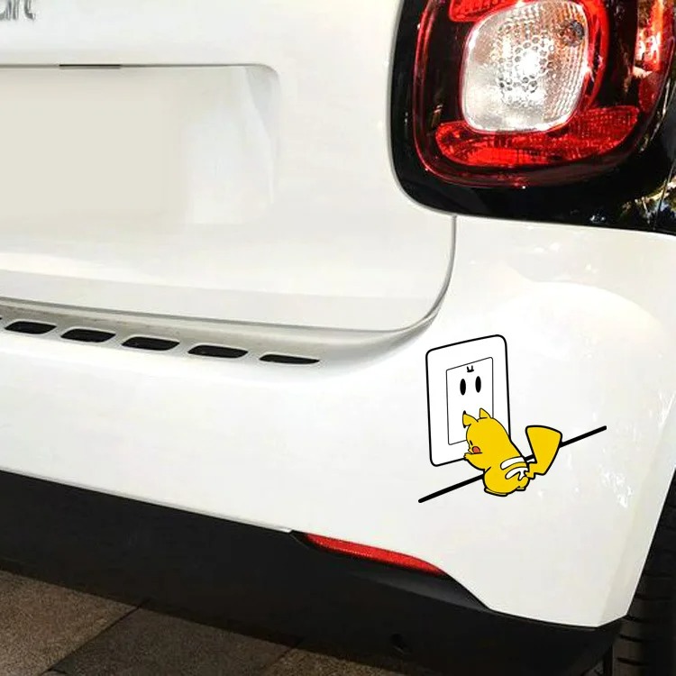 Pikachu Car Sticker