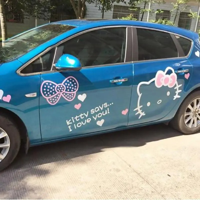 hello kitty car stickers