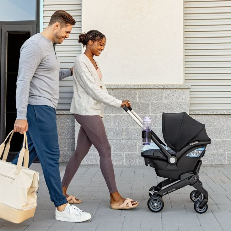 infant car seat and stroller