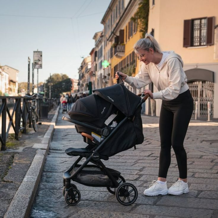 Nuna car seat and stroller set